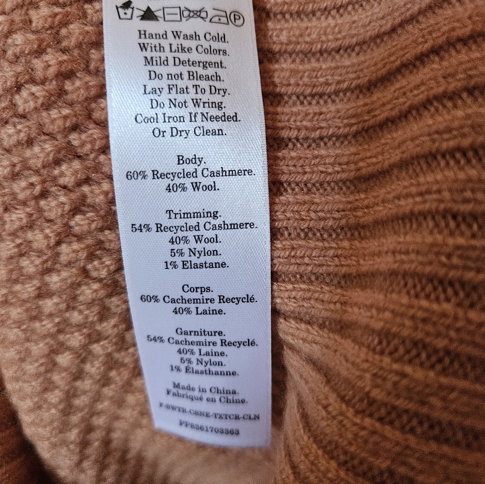 Everlane Women's Sweater in Warm Brown